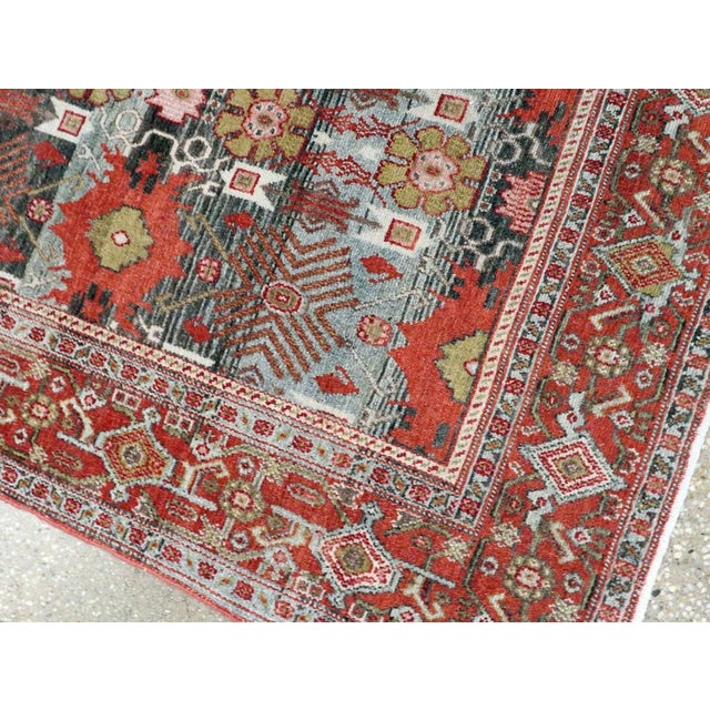 Galerie Shabab Collection Early 20th Century Persian Senneh Accent Rug For Sale In New York - Image 6 of 7