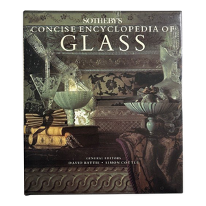 Sotheby's Concise Encyclopedia of Glass Hardcover Vintage 1990s Book
