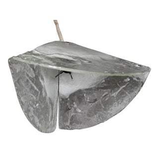 Vintage Glass Pendant Lamp by Carlo Nason for Mazzega, 1970 For Sale
