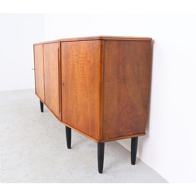 Wood Vintage Danish Sideboard, 1950s For Sale - Image 7 of 18