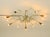 Large Mid-Century Modern Brass Sputnik Ceiling Lamp with 12 Arms, 1950s For Sale - Image 10 of 18