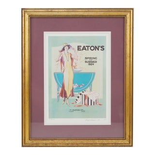 1990s Eaton's Spring and Summer 1924 Framed Print For Sale