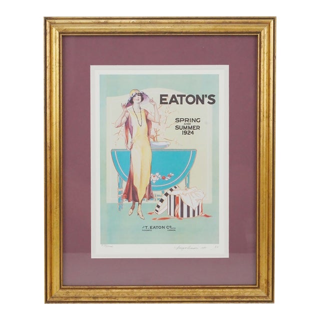 1990s Eaton's Spring and Summer 1924 Framed Print For Sale