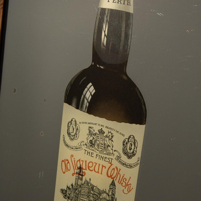 1930s Dewars & Sons Old Liqueur Whisky Mirror, 1930s For Sale - Image 5 of 15