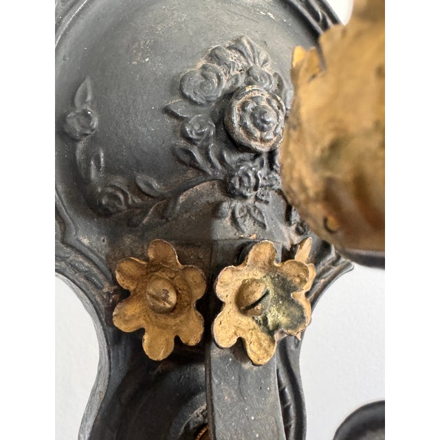 1920s Spanish Revival Wall Sconce For Sale - Image 4 of 12