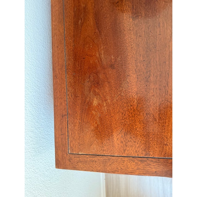 1970s Henredon Chinoiserie Walnut & Brass Credenza For Sale - Image 11 of 12
