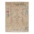Modern Polonaise Style Natural Silk Rug With Floral Patterns, by Rug & Kilim, India For Sale