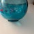 1990s Vintage Antonio Garcia Signed Small Bowl in Blue With Red Rim and Dots and Purple ZigZags For Sale - Image 5 of 8
