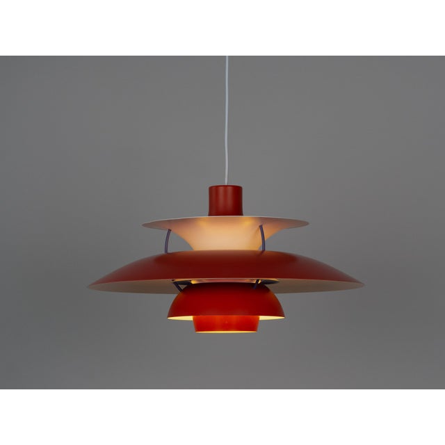 Louis Poulsen Vintage Danish PH 5 Lamp by Poul Henningsen for Louis Poulsen, 1960s For Sale - Image 4 of 13