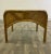 This is a gorgeous vintage mid-century modern Coastal style sculptural bentwood rattan glass top side table. Its frame is...