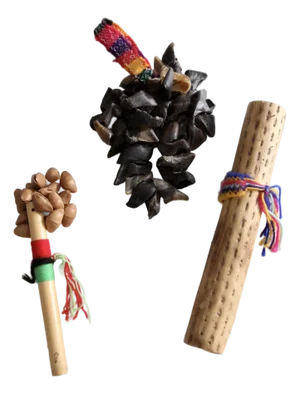 Vintage Andean Folk Musical Instruments Collection