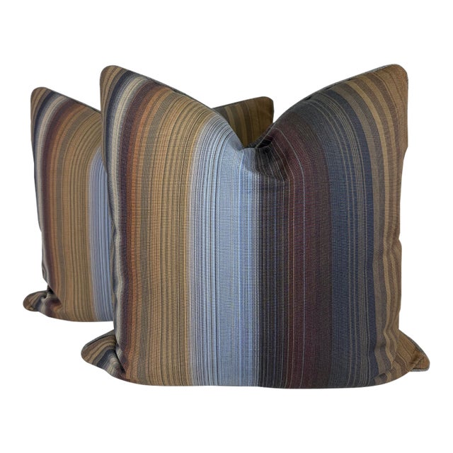 Missoni Home "Yumbel Outdoor-1" 22" Pillows-a Pair For Sale