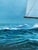 1970s 1970s Original Mid-Century Oil on Canvas Painting of the Historic Schooner Yacht America, After Carl G. Evers For Sale - Image 5 of 13