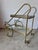 High quality and classic design solid polished brass beverage or tea cart. This cart features 2 tiers for plenty of room...