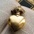 Ceramic Antique Silver Gilt Heart Perfume Bottle, 1800s For Sale - Image 7 of 18
