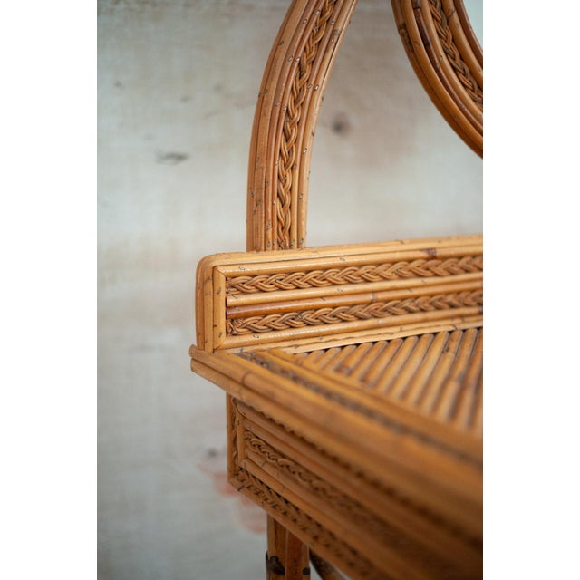 Brown Antille Series Dressing Table by Purini and Mariani, 1980s For Sale - Image 8 of 11