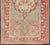 Tribal Turkish Oushak Vintage Rug With Floral Medallion Design in Red and Light Blue For Sale - Image 3 of 13