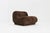 Brown Vintage Italian Brown Armchair, 1970s For Sale - Image 8 of 8