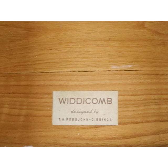 Widdicomb Walnut Nightstand End Tables by T. H. Robsjohn-Gibbings - A Pair For Sale - Image 10 of 11