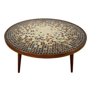 1960’s Mid-Century Modern Gordon & Jane Martz Mosaic Tile Coffee Table For Sale