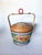 Mid 19th Century Vintage Folk Art Chinese Wedding Basket, Hand Painted For Sale - Image 5 of 12