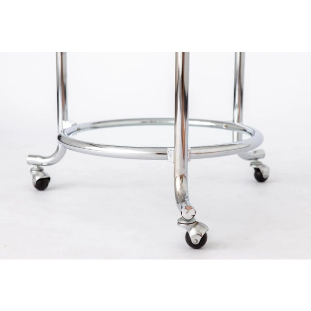 Metal Vintage Side Table, 1960s-1970s Vintage For Sale - Image 7 of 9