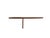 Mid-Century Modern Small Mid-Century Modrn Danish Asymetric Teak Shelf, 1960s For Sale - Image 3 of 5