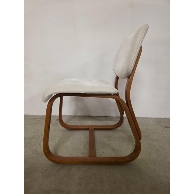 Italian Curved Wooden Chairs, 1960s, Set of 6 For Sale - Image 4 of 18