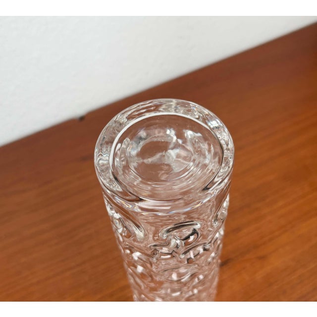Mid-Century Modern Space Age Bubble Glass Vase by Wilhelm Braun-Feldweg for Hirschberg, Germany, 1960s For Sale - Image 5 of 16