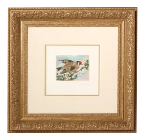 Giltwood Framed "Le Oiseau" Picasso Lithograph