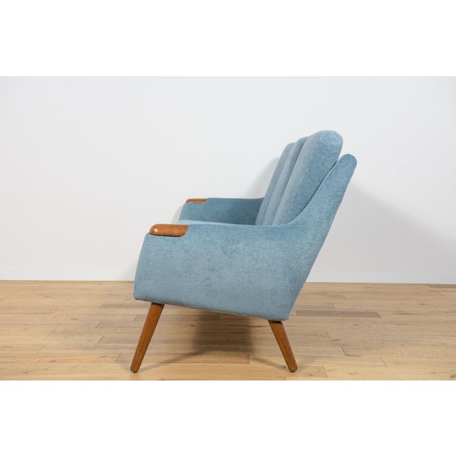 Wood Mid-Century Sofa, Denmark, 1960s For Sale - Image 7 of 15