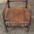 Burnt Umber Set of Ten Country French Oak Dining Chairs in the Louis XIII Style, Includes 2 Armchairs For Sale - Image 8 of 13