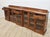 Large Breakfront Low Bookcase in Walnut, 1890s For Sale - Image 15 of 18