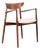 Mid-Century Modern Teak Armchair by Harry Østergaard for Randers Møbelfabrik, 1960s For Sale