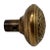 Victorian Late 19th Century Antique American Ornamental Bronze Door Knob For Sale - Image 3 of 6