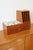 Two-drawer storage system and mail sorter, console or shelf, freestanding or wall-mounted (it had a wall mounting system...