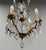 Chandelier with Crystal Drops, France, 1960s For Sale - Image 6 of 10