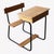 Vintage Wooden School Desk For Sale - Image 9 of 9
