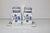 Delft Vintage Delft Blue & White Jars & Tray Set- 3 Pieces For Sale - Image 4 of 12