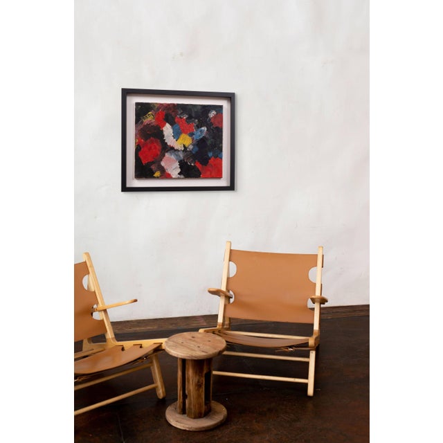 Friedrich Schiemann, Untitled, 1958, Oil on Canvas For Sale - Image 8 of 9