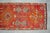 Antique Style Orange Runner Rug, Hand Knotted Turkish Carpet, 3x12 Vintage Area Rug, Rare Alien Motif Decor, Organic Modern Rug For Sale - Image 13 of 16