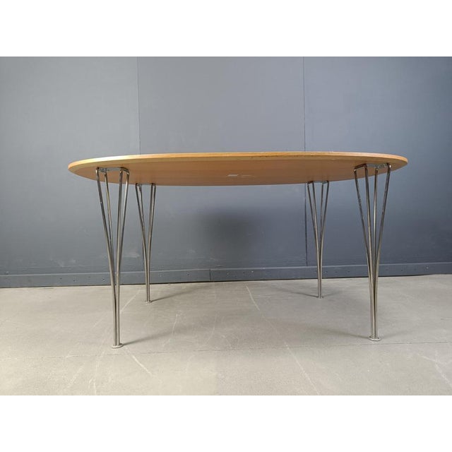 Superellipse Table by Bruno Mathsson and Piet Hein for Fritz Hansen, 2007 For Sale - Image 9 of 13
