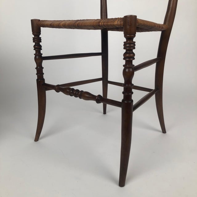 Set of Mid-Century Chiavari Chairs with Cane Seats, 1955 For Sale - Image 18 of 18