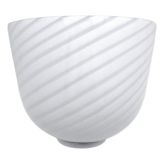 Swirl Murano Glass Wall Lamp from De Majo, 1980s For Sale