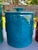 1960s Glazed Ceramic Pottery Kitchen Canisters Made in Italy - Set of 4 For Sale - Image 11 of 16