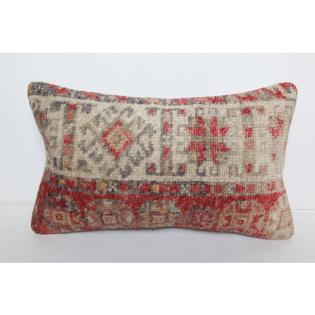 Here i am listing a 100% Handmade double knotted rug pillow cover, made from old vintage Turkish tribal carpet rug. This’s...