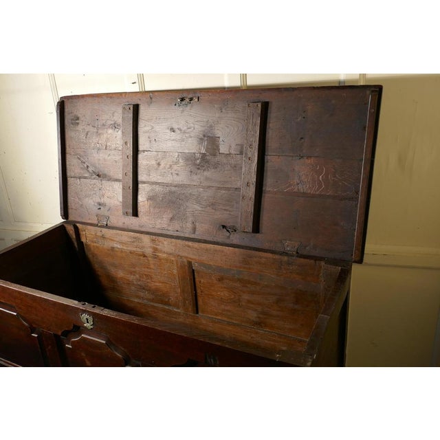 Large Antique Three-Drawer Mule Chest For Sale - Image 9 of 12