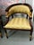 Antique Pair of Art Nouveau Egyptian Revival Carved Wood and Gilt Statement Chairs For Sale - Image 4 of 10