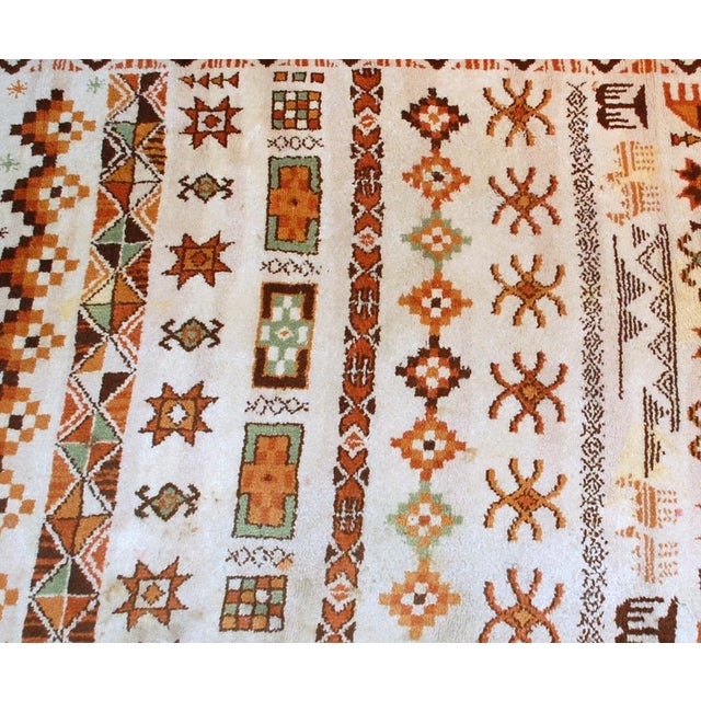 1960s Vintage Belgian Savonnerie Rug For Sale - Image 4 of 9