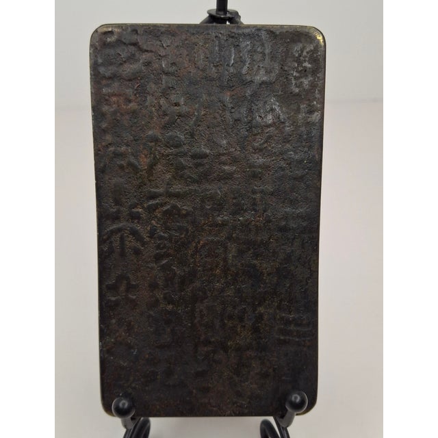 Chinese Chinese Bronze Spade Money Casting Mold Anyang Mint Warring States 475-221 Bc For Sale - Image 3 of 8